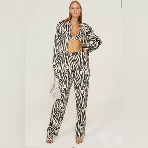 Kia Pant in Zebra, RONNY KOBO